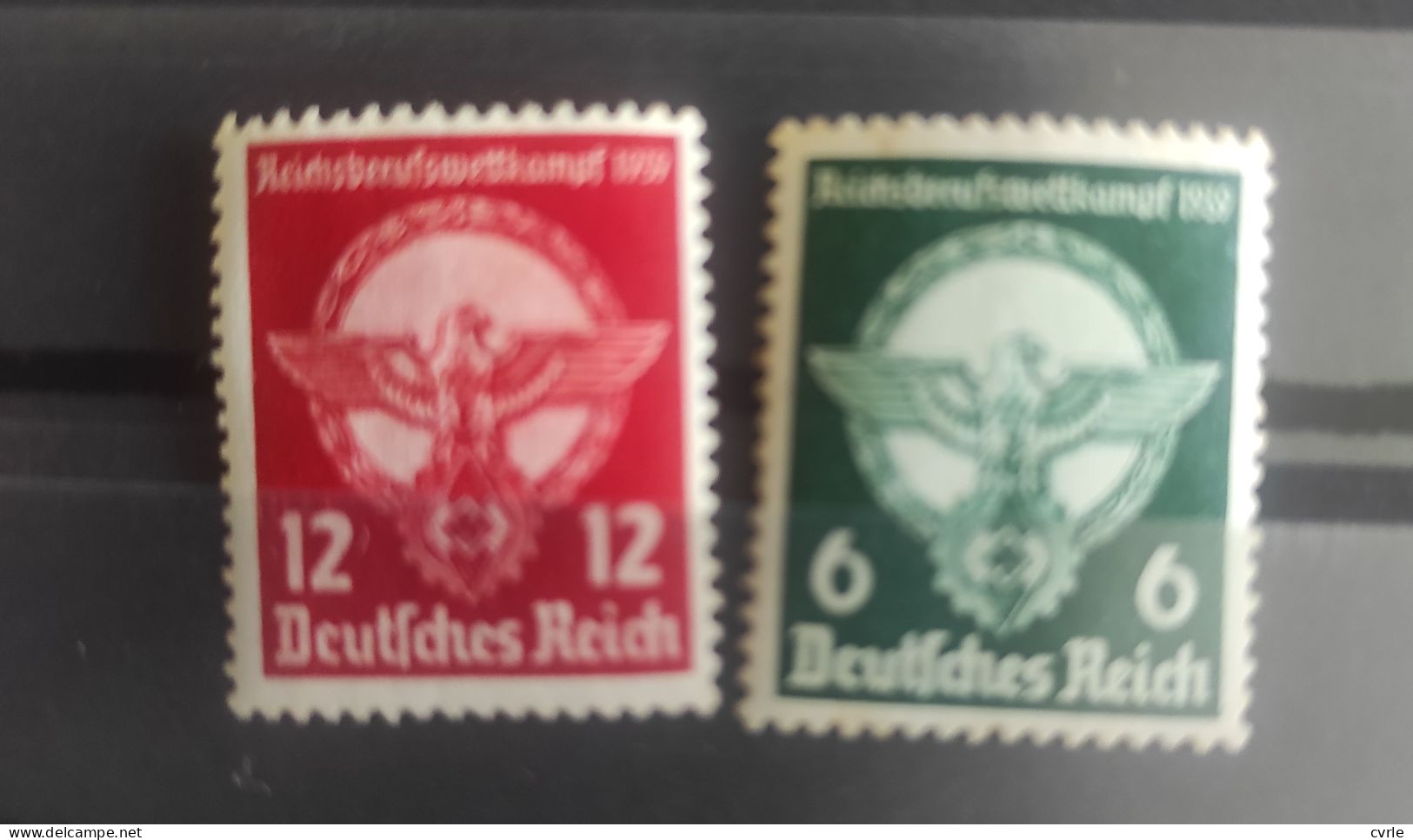 National Professions Contest  1939  German Empire - Unused Stamps
