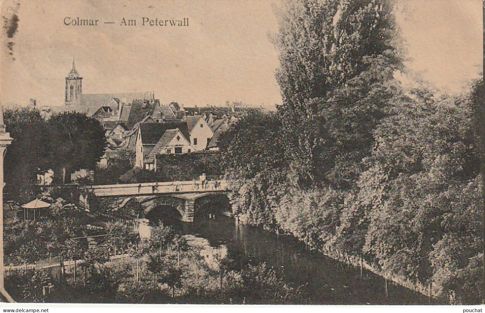 ZY 99-(68) COLMAR - AM PETERWALL - 2 SCANS - Colmar