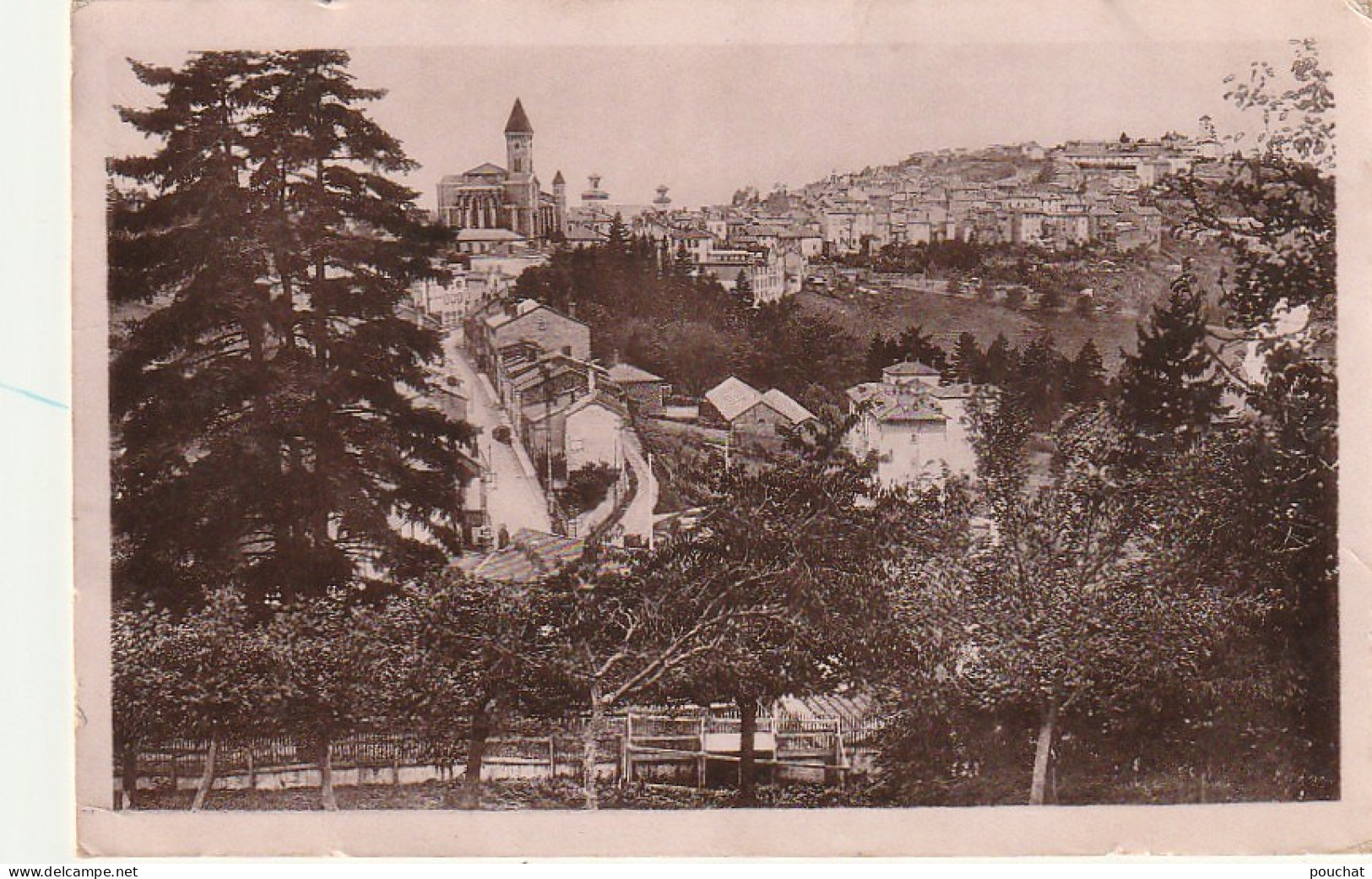 ZY 101-(69) THIZY - QUARTIER MERLE ET VUE DU CHATEAU - 2 SCANS - Thizy