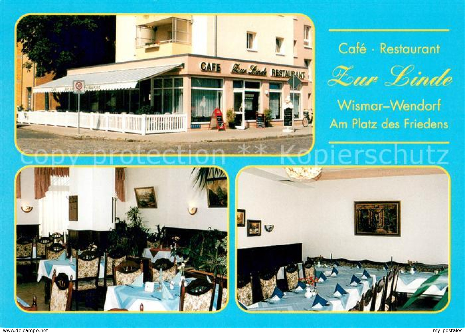 73651328 Wendorf Wismar Cafe Restaurant Zur Linde Gastraeume Wendorf Wismar - Wismar