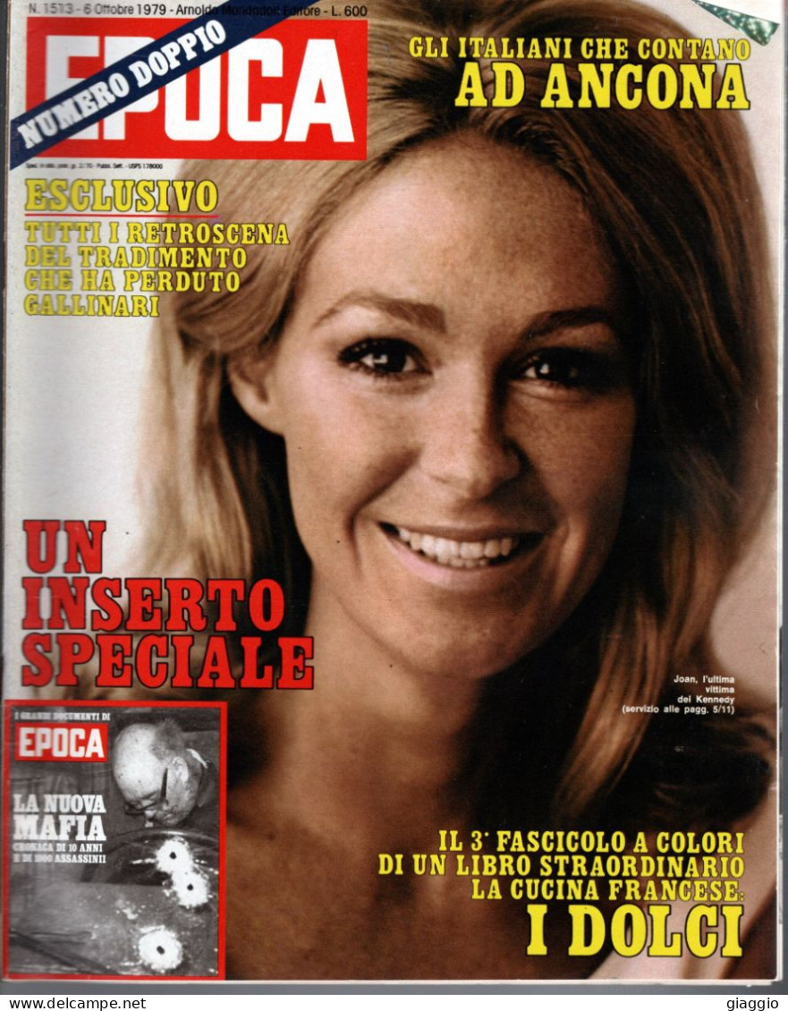 °°° RIVISTA EPOCA N° 1513 DEL 6 OTTOBRE 1979 D °°° - Altri & Non Classificati