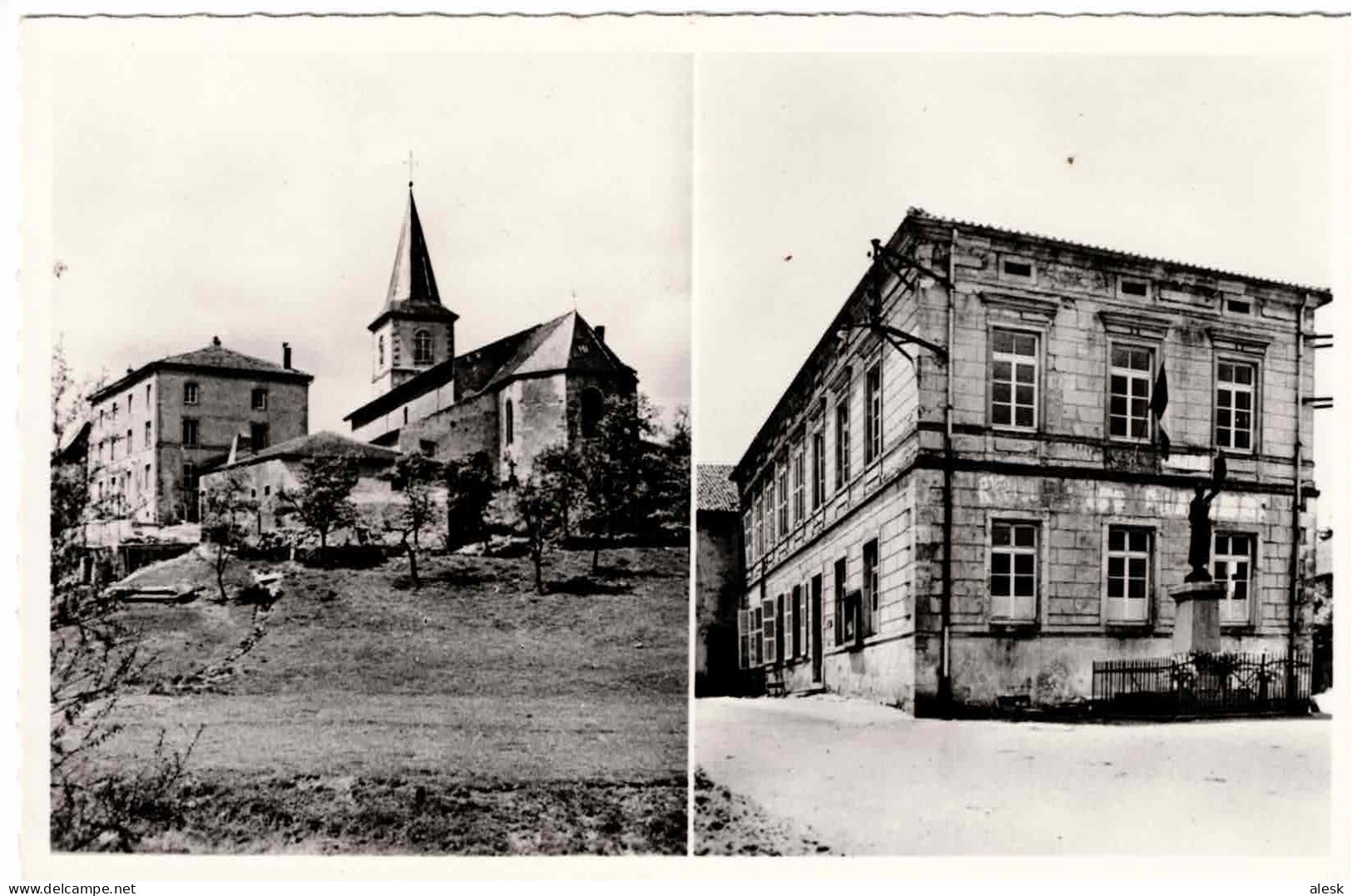 GOMELANGE - L'église Et La Mairie - École (2) - Other & Unclassified