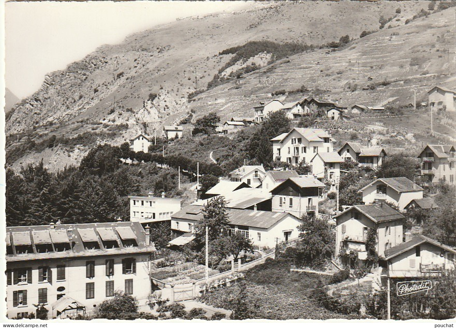 ZY 107-(73) BRIDES LES BAINS - LE QUARTIER DE LA VERPILLIERE - 2 SCANS - Brides Les Bains