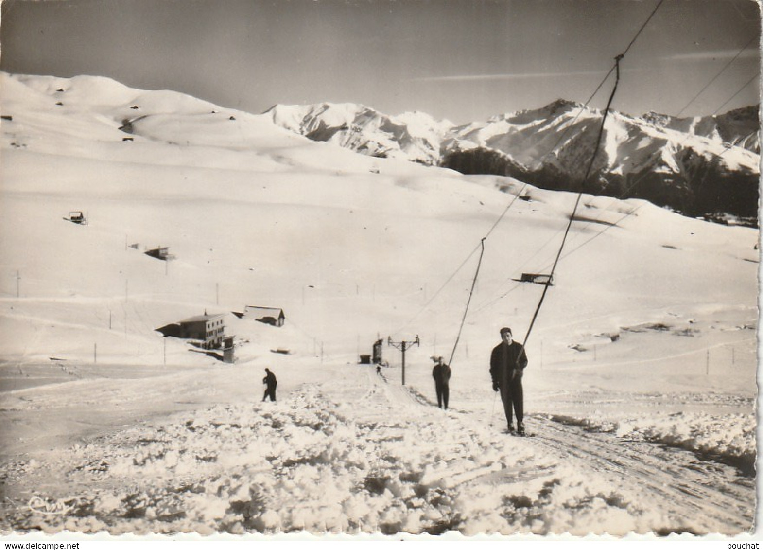 ZY 108-(73) LA TOUSSUIRE - TELESKI DE LA MOYENNE VERDETTE - 2 SCANS - Autres & Non Classés