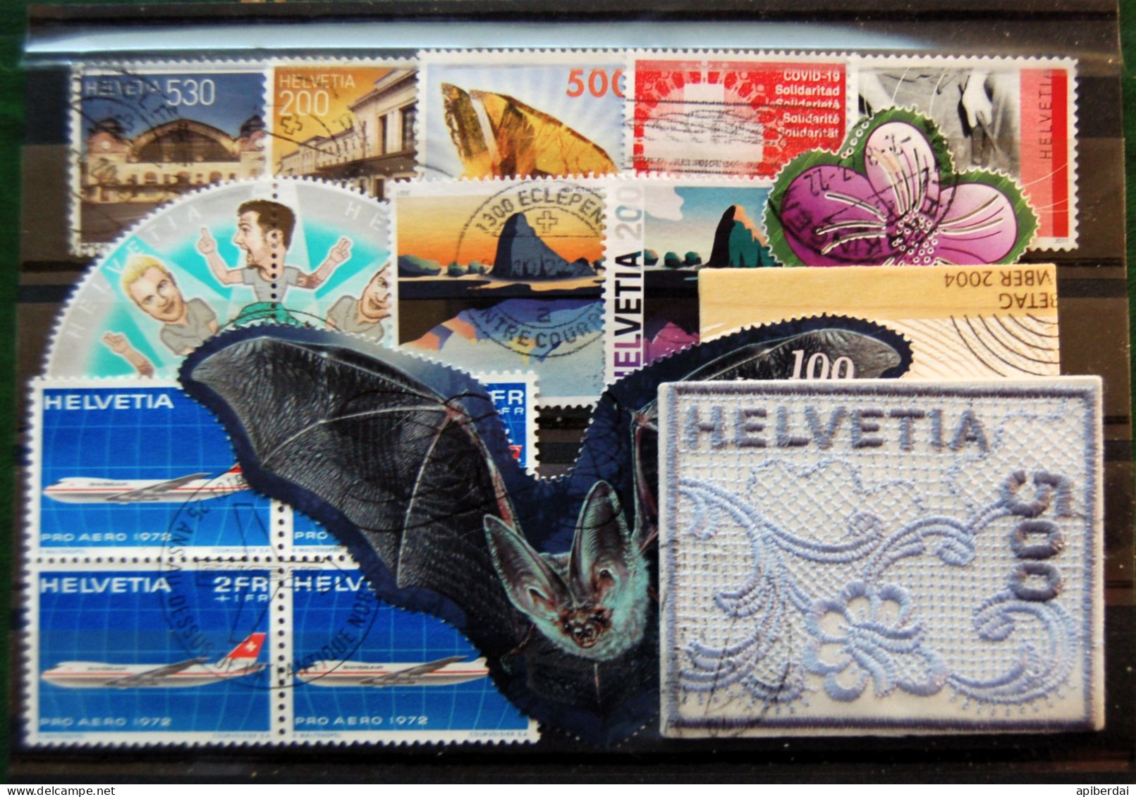 Suisse Switzerland - 17 Values Stamps Used - Sonstige & Ohne Zuordnung