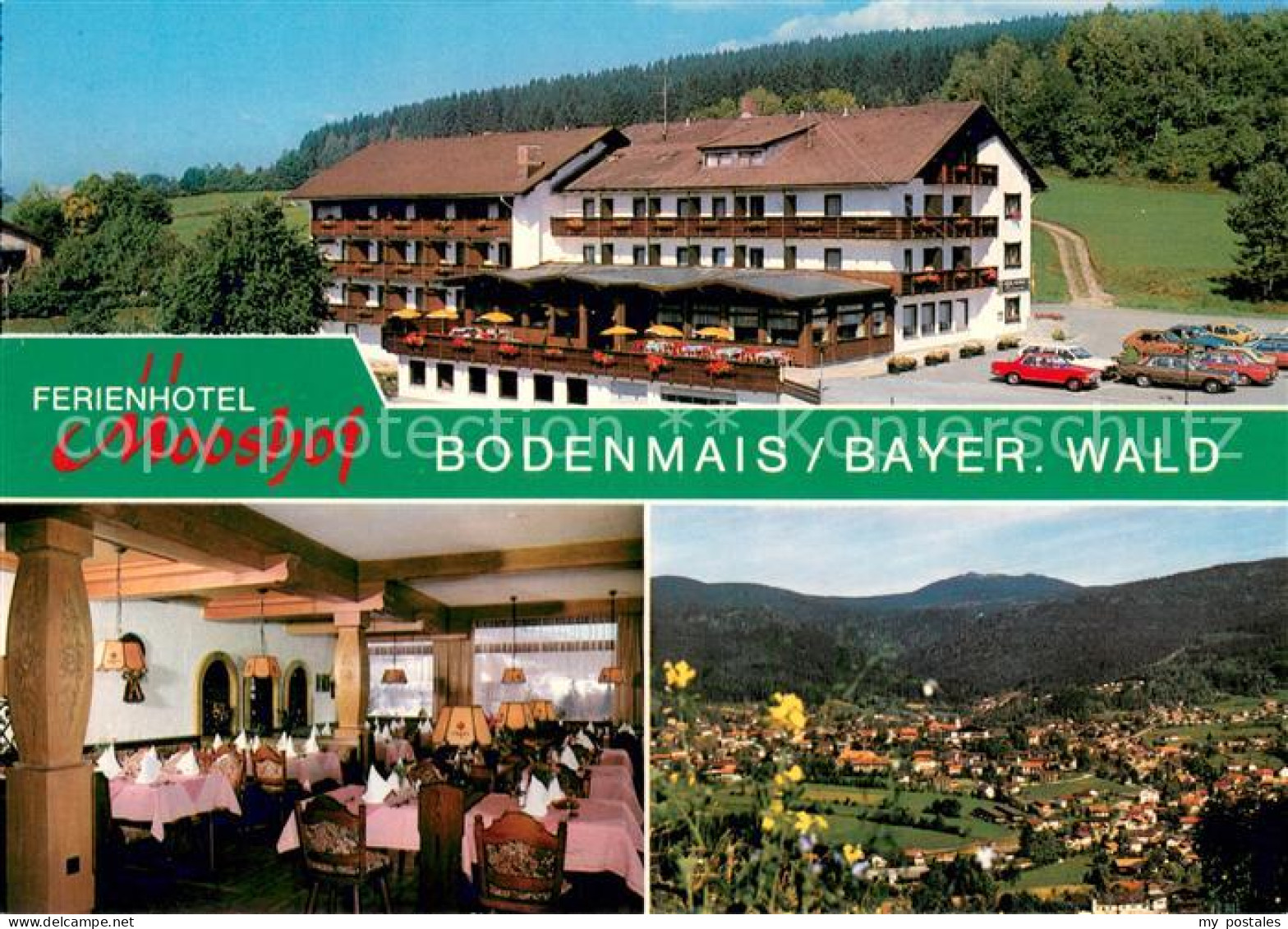 73651206 Bodenmais Hotel Restaurant Mooshof Panorama Bayerischer Wald Bodenmais - Bodenmais