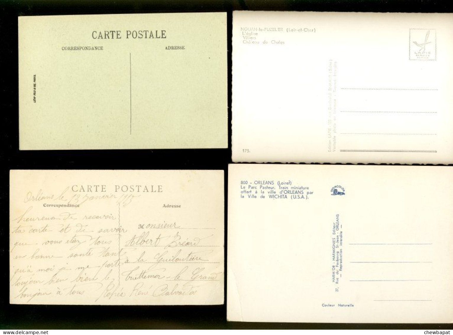 Pays De Loire - Lot De 12 Cartes Différentes - Toutes Scannées Recto Verso - 5 - 99 Postcards