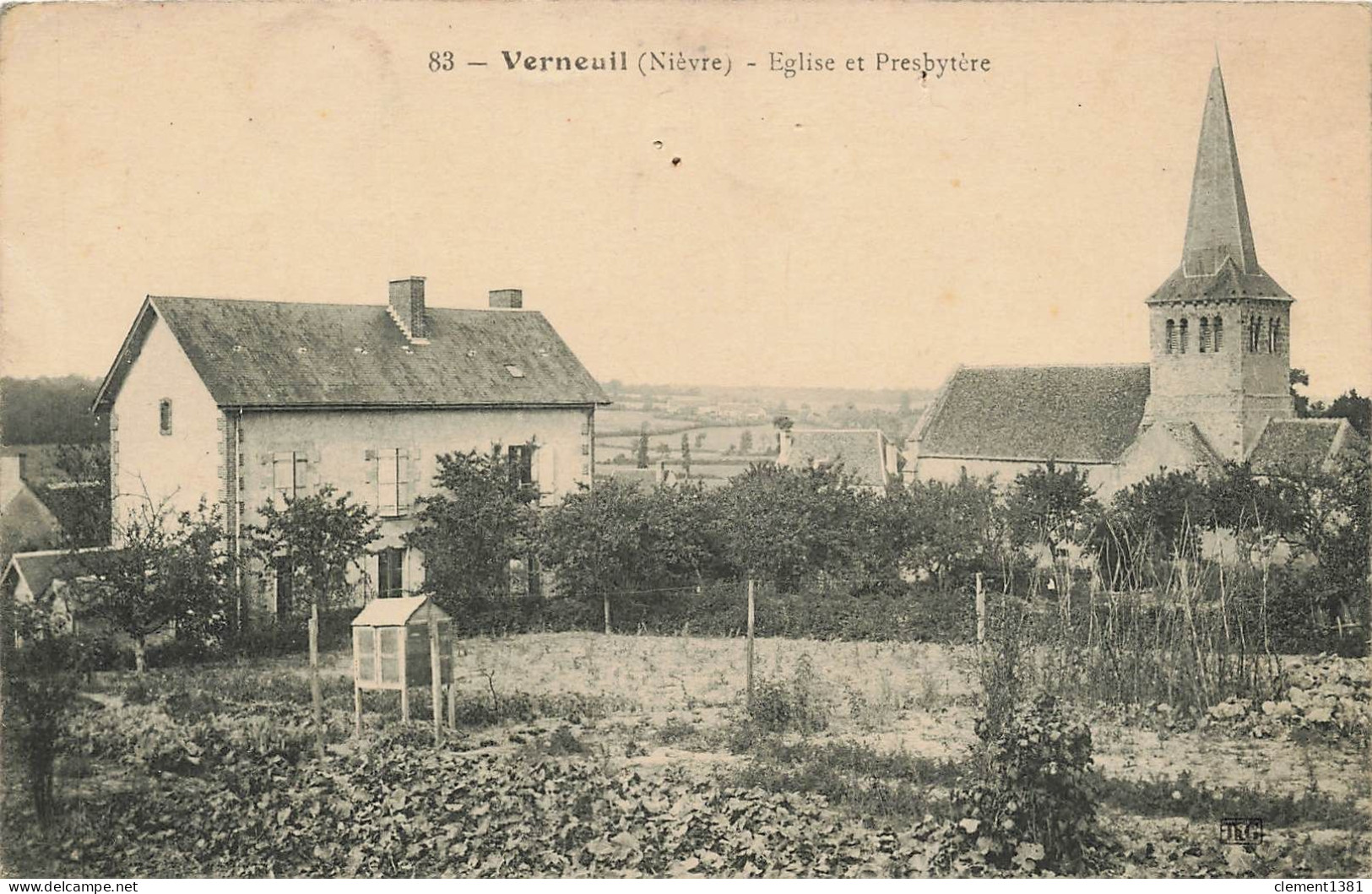 Verneuil Eglise Et Presbytere - Other & Unclassified