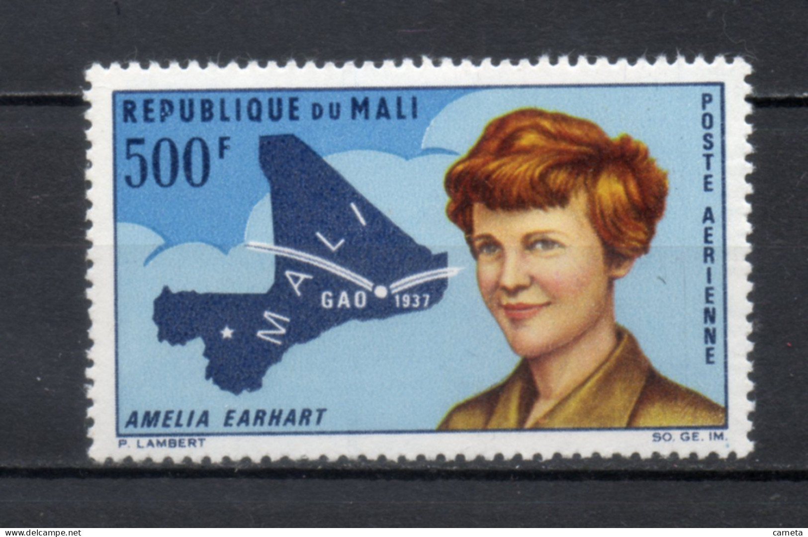 MALI  PA  N° 45     NEUF SANS CHARNIERE  COTE 13.00€    AVION EARHART  VOIR DESCRIPTION - Mali (1959-...)