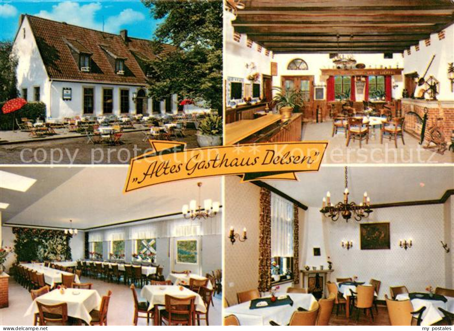 73651167 Rheine Altes Gasthaus Delsen Restaurant Theke Terrasse Rheine - Rheine