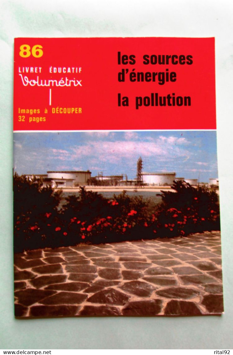 VOLUMETRIX - Livret Educatif Images à Découper - Edition 1979 - Fiches Didactiques