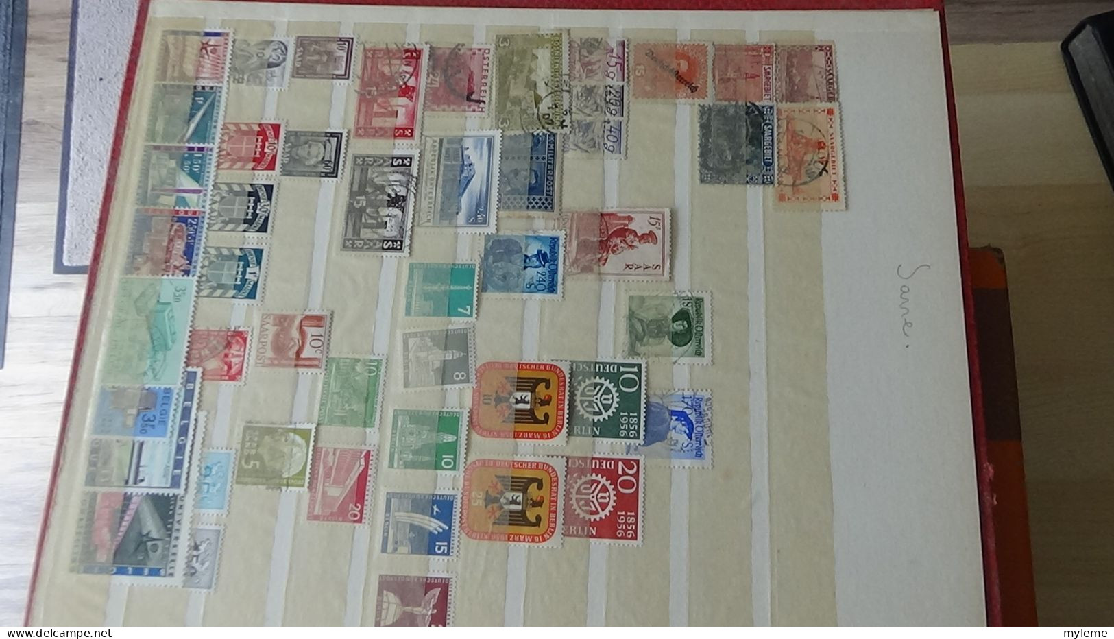 BF50 Bel Ensemble De Timbres Oblitérés De Divers Pays + Plaquette De Timbres **. A Saisir !!! - Colecciones (en álbumes)