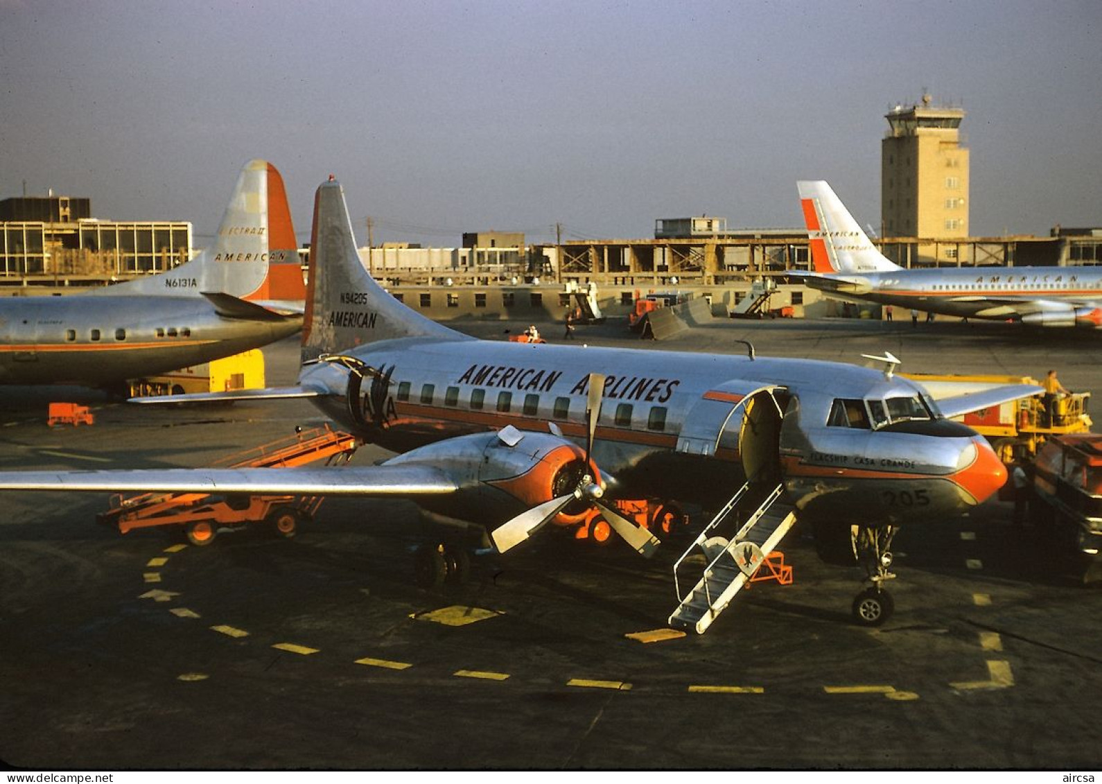 Aviation Postcard-WGA-1452 AMERICAN AIRLINES Convair 240 - 1946-....: Modern Era