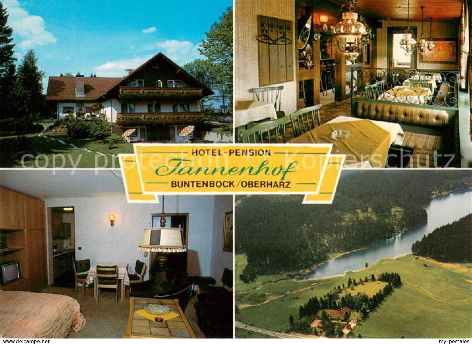 73651149 Buntenbock Hotel Pension Tannenhof Restaurant Fremdenzimmer See Flieger - Clausthal-Zellerfeld