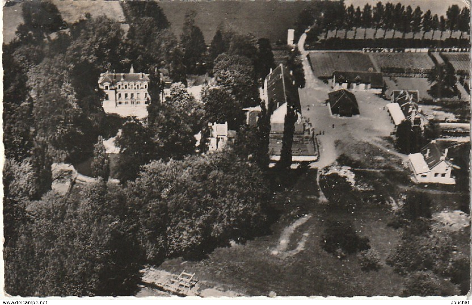 ZY 115-(77) LE CHATEAU DE MORFANDE - VUE AERIENNE - 2 SCANS - Villeparisis