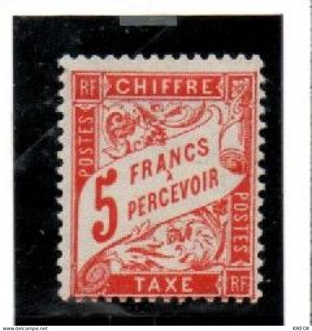 FRANCE ,FRANKREICH 1941, YV 66 *, MI 69 *,  TAXE, RECOUVREMENTS, Neuf Avec Gomme, Trace De Charnieres - 1859-1959 Neufs