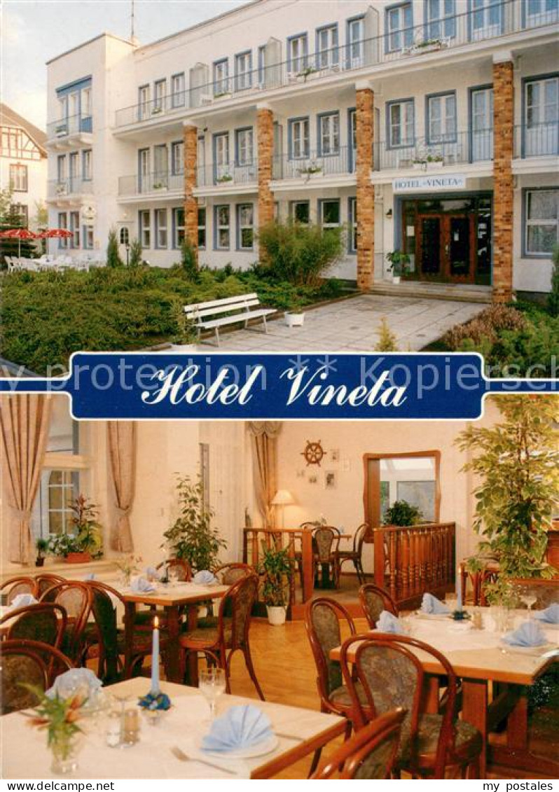 73651100 Zinnowitz Ostseebad Hotel Vineta Gaststube Zinnowitz Ostseebad - Zinnowitz