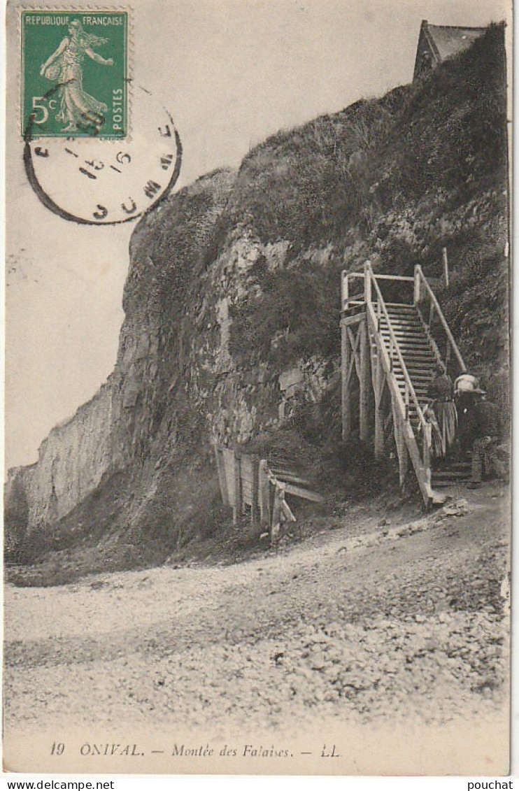 ZY 118-(80) ONIVAL - MONTEE DES FALAISES - 2 SCANS - Onival