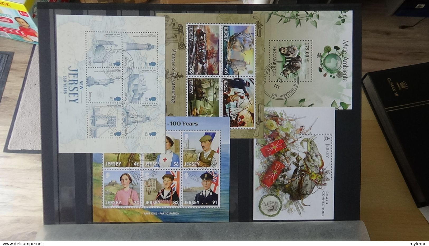 BF52 Bel ensemble de timbres et blocs oblitérés de divers pays Idéal pour thématiques. A saisir !!!
