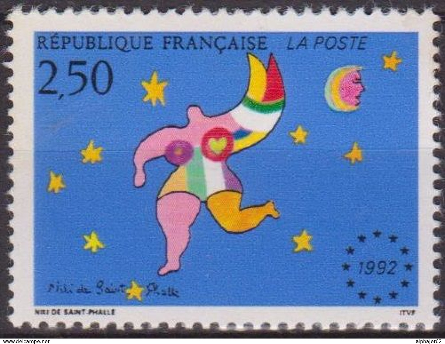 Art, Sculpture - FRANCE - Nicky De Saint Phalle - N° 2776 ** - 1992 - Unused Stamps