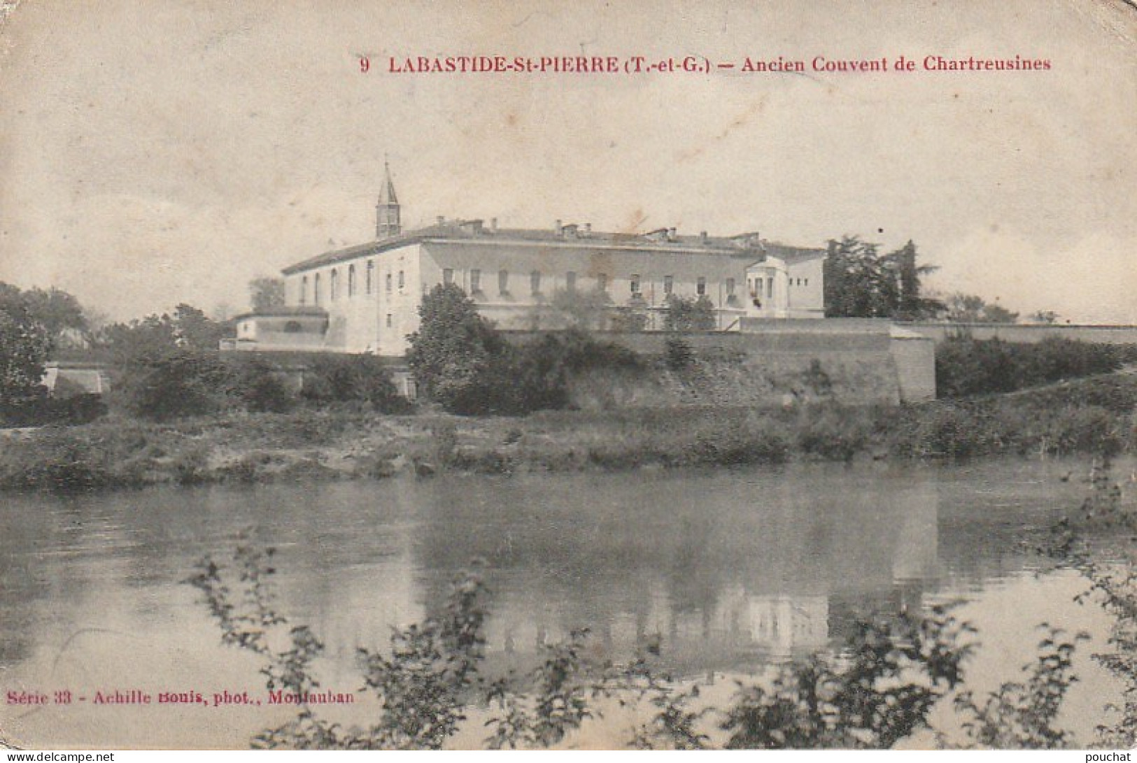 ZY 120-(82) LABASTIDE ST PIERRE - ANCIEN COUVENT DE CHARTREUSINES - 2 SCANS - Labastide Saint Pierre