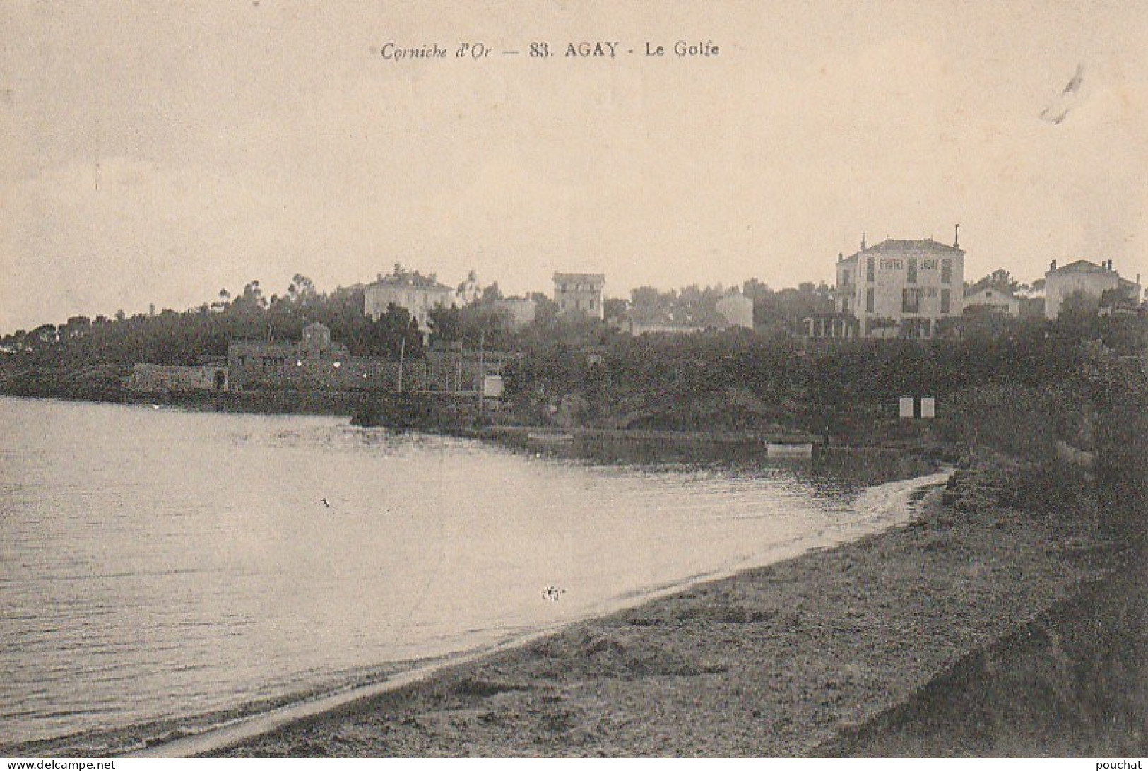 ZY 121-(83) LA CORNICHE D' OR - AGAY - LE GOLFE -  VILLAS - 2 SCANS - Saint-Raphaël