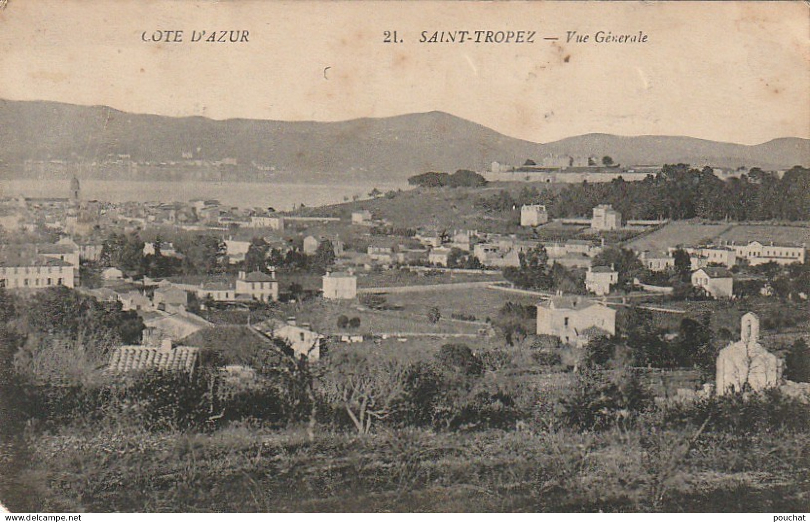 ZY 121-(83) SAINT TROPEZ - VUE GENERALE - 2 SCANS - Saint-Tropez