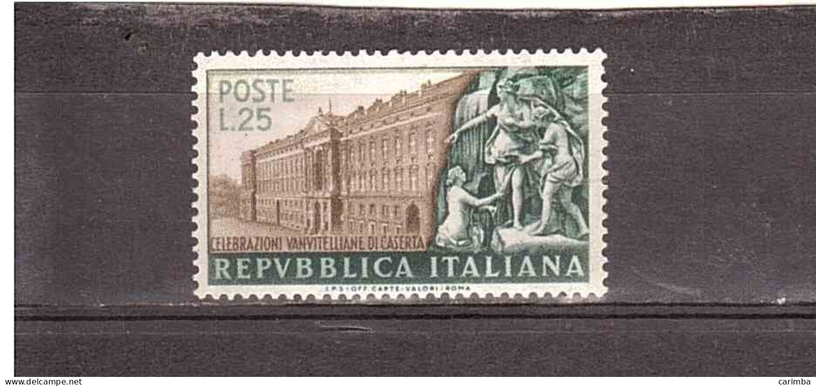 1952 L.25 CELEBRAZIONI VANVITELLIANE - 1946-60: Nieuw/plakker