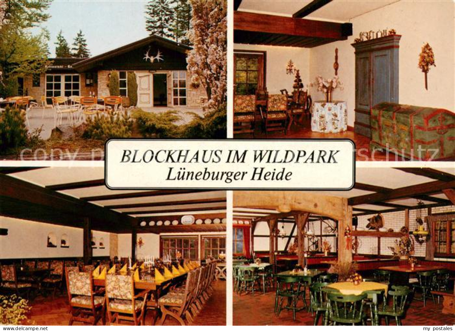 73651008 Nindorf Nordheide Restaurant Cafe Blockhaus Im Wildpark Lueneburger Hei - Otros & Sin Clasificación