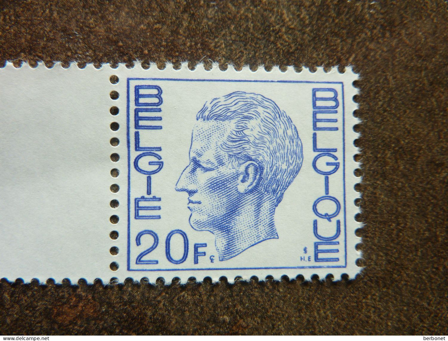 1975  Roi Baudouin   20F  ** MNH - Unused Stamps