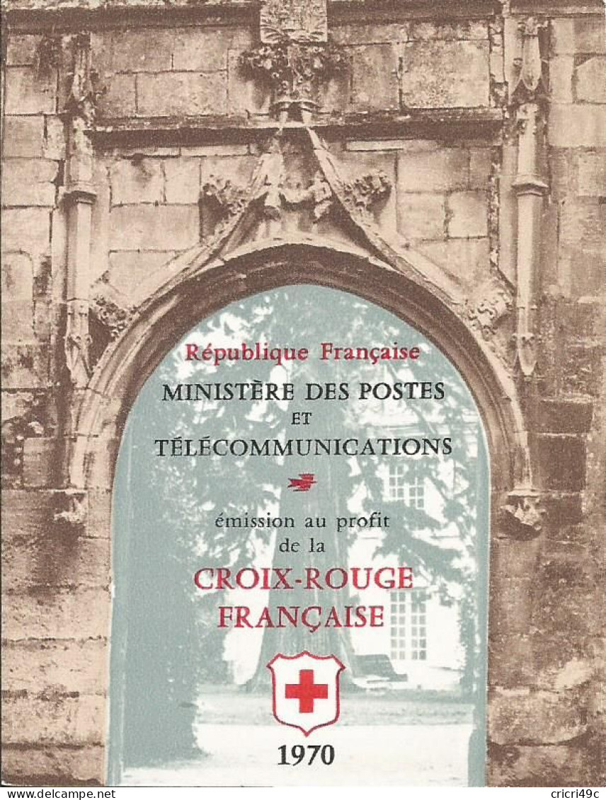 France, 1 Carnet Croix Rouge N° Y&T 2019 A. Petites Inscriptions Sur La Couverture Neuf** - Rotes Kreuz