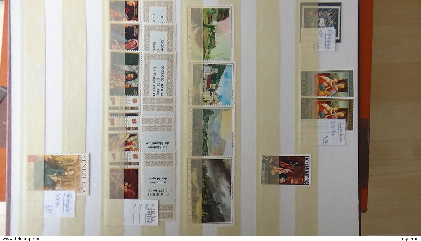 BF53 Bel ensemble de timbres de divers pays + plaquette de timbres **. A saisir !!!