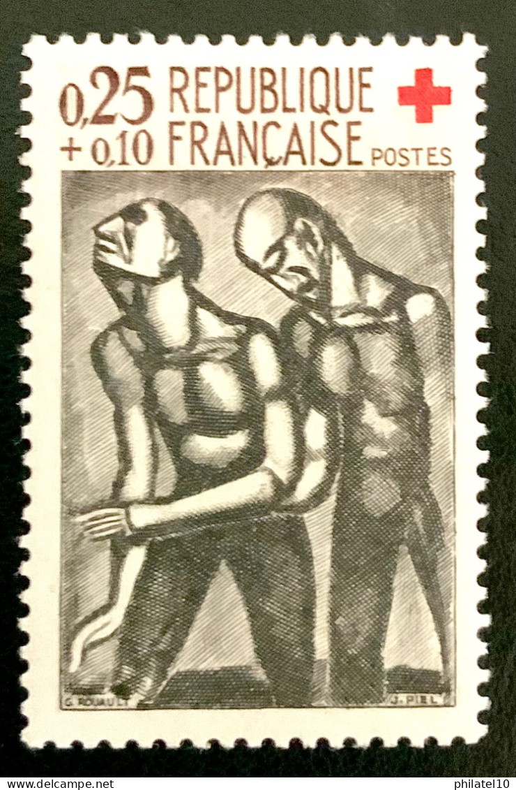 1961 FRANCE N 1324 CROIX ROUGE FRANÇAISE - NEUF** - Unused Stamps