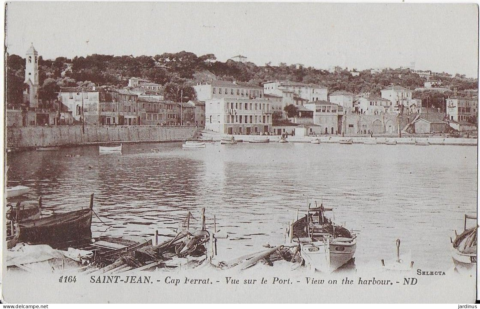 Saint Jean Cap Ferrat Vue Sur Le Port - Saint-Jean-Cap-Ferrat