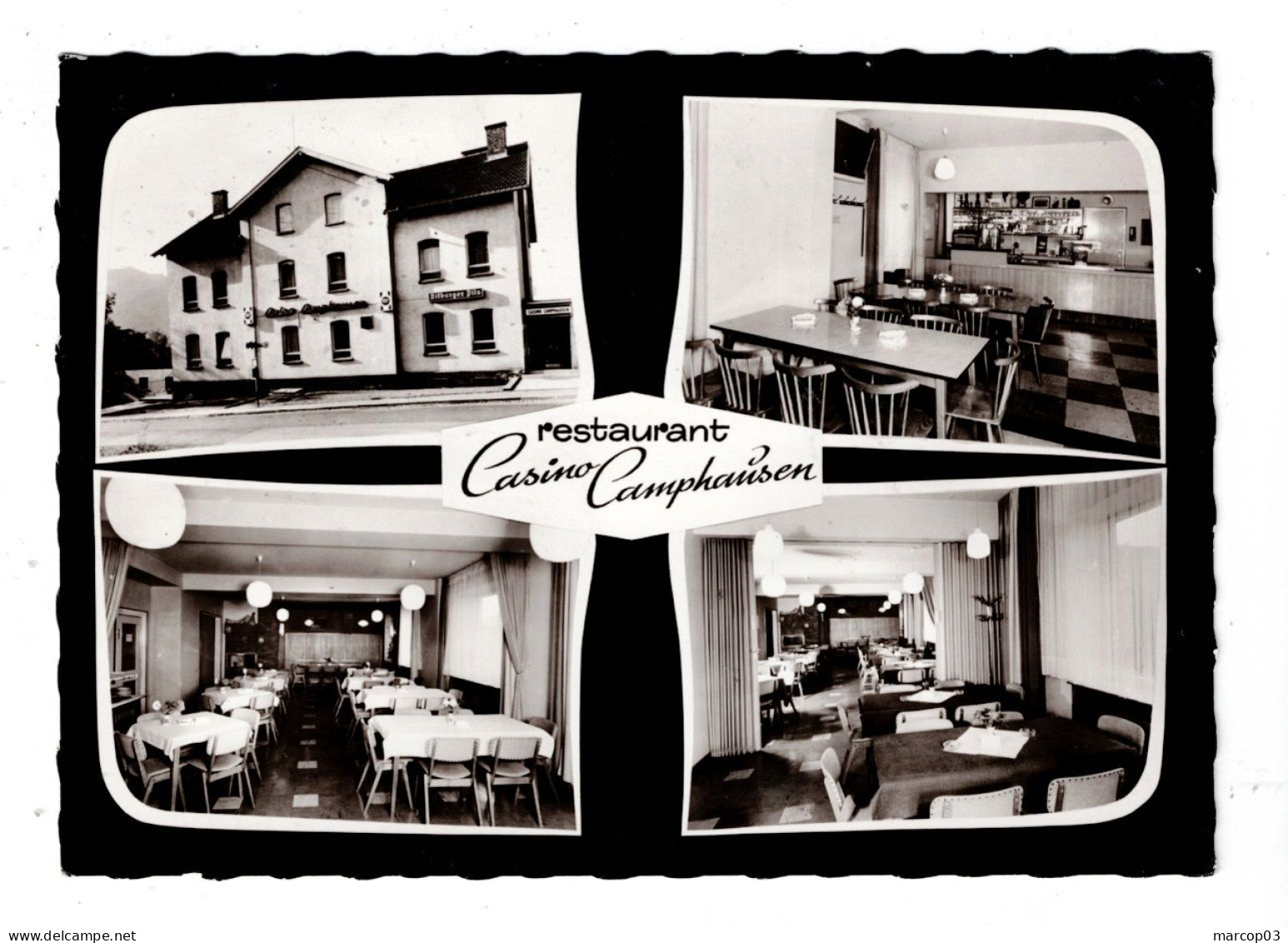 ALLEMAGNE CAMPHAUSEN Casino Restaurant Multivues Plan Peu Courant - Other & Unclassified