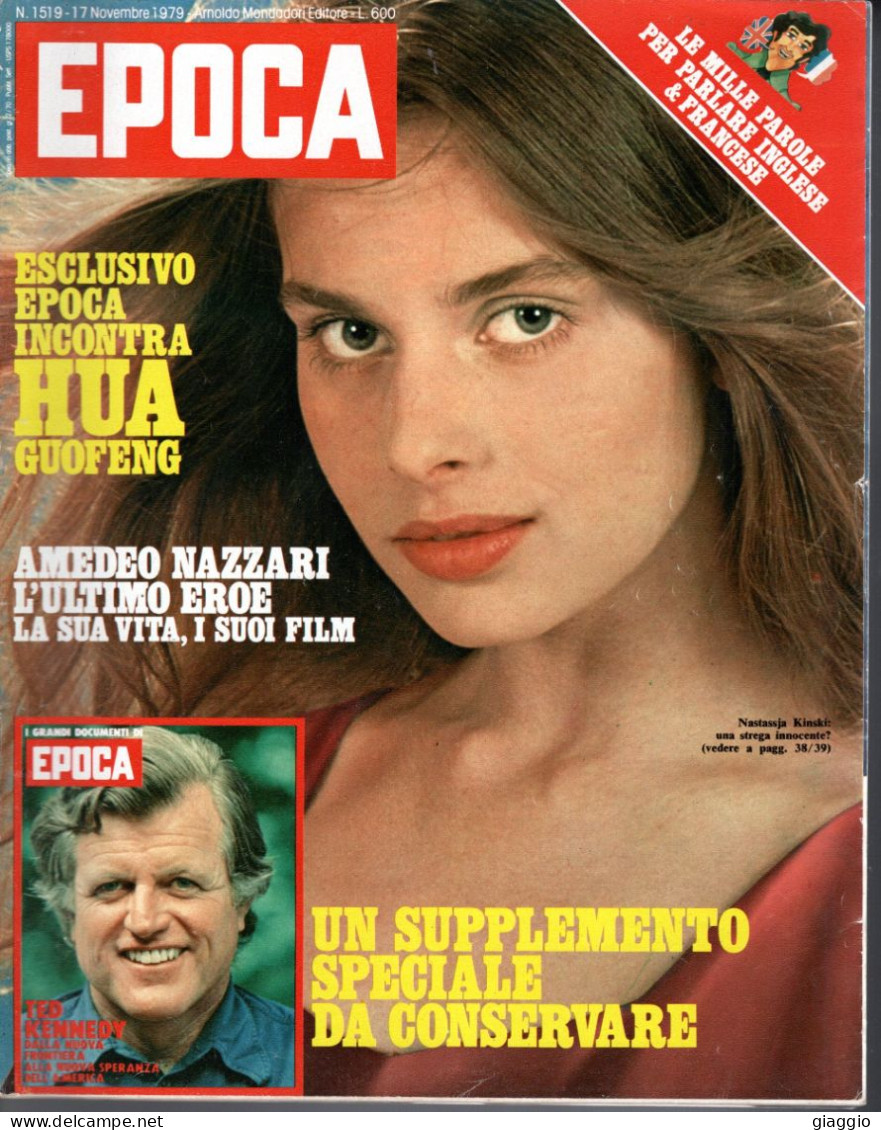 °°° RIVISTA EPOCA N° 1519 DEL 17 NOVEMBRE 1979 D °°° - Autres & Non Classés