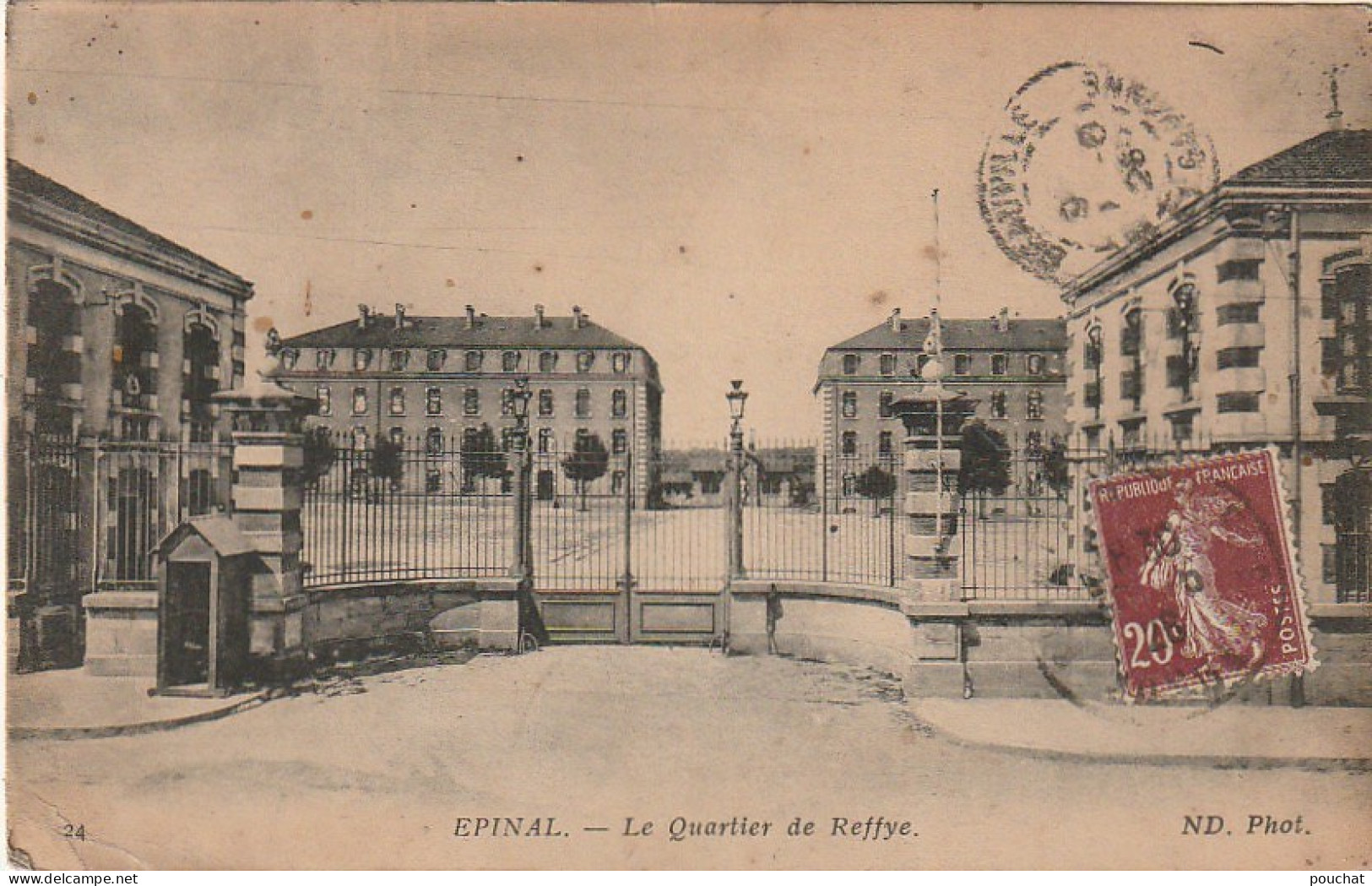 ZY 127-(88) EPINAL - LE QUARTIER DE REFFYE - 2 SCANS - Epinal