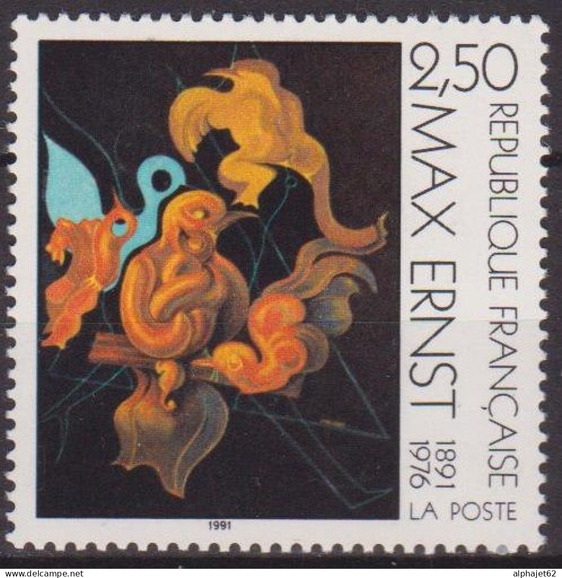 Art, Peinture - FRANCE - Tableau De Max Ernst: Après Nous La Maternité - N° 2727 ** - 1991 - Unused Stamps