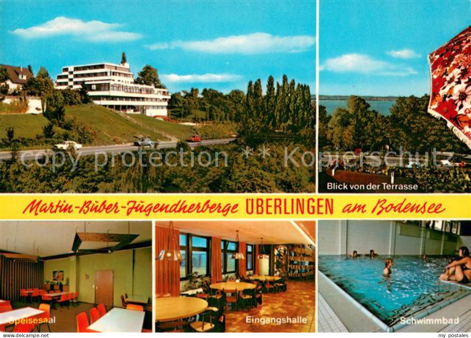 73650932 Ueberlingen Bodensee Martin Buber Jugendherberge Terrasse Speisesaal Ei - Überlingen