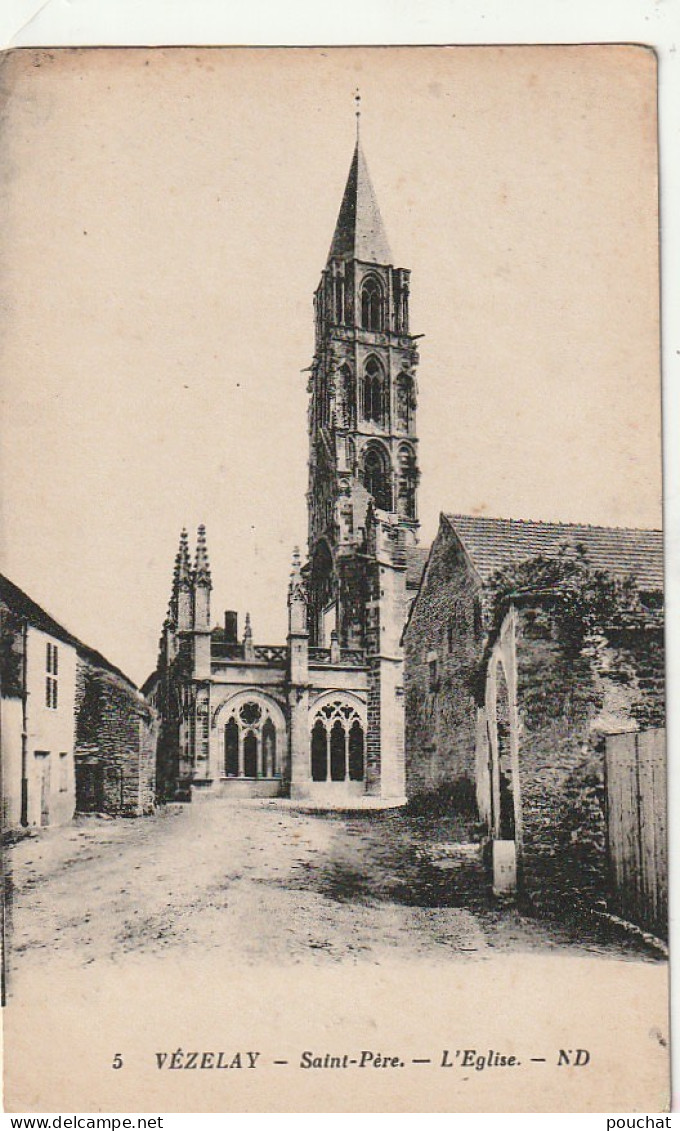 ZY 128 -(89) VEZELAY - SAINT PERE - L' EGLISE - 2 SCANS - Vezelay