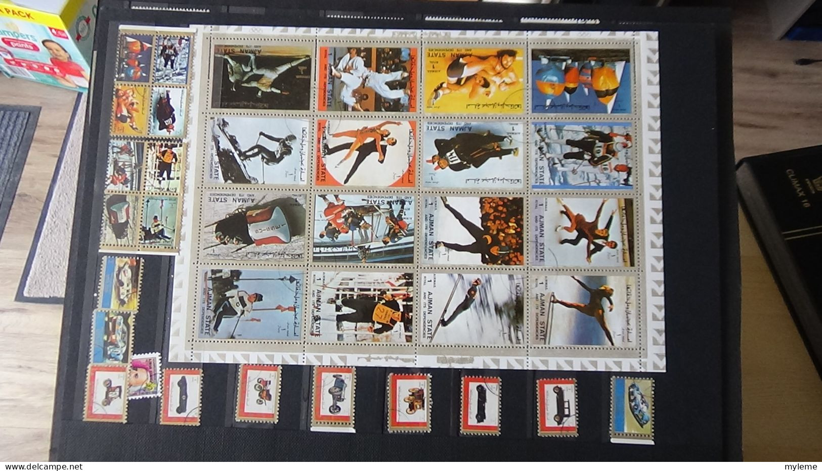 BF54 Bel ensemble de timbres de divers pays + plaquette de timbres **. A saisir !!!