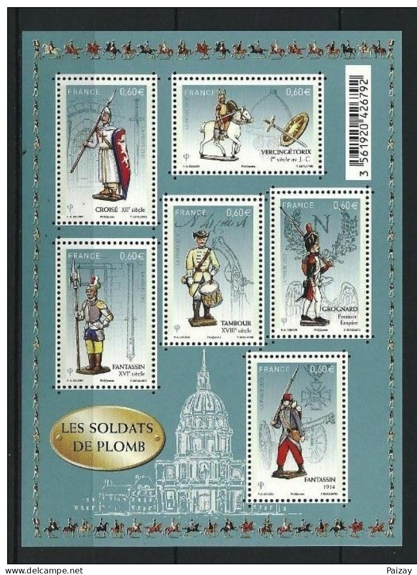 Bloc Les Soldats De Plomb  2012 Timbre N° 4665 4666 4667 4668 4669 4670 ** F4665 - Unused Stamps