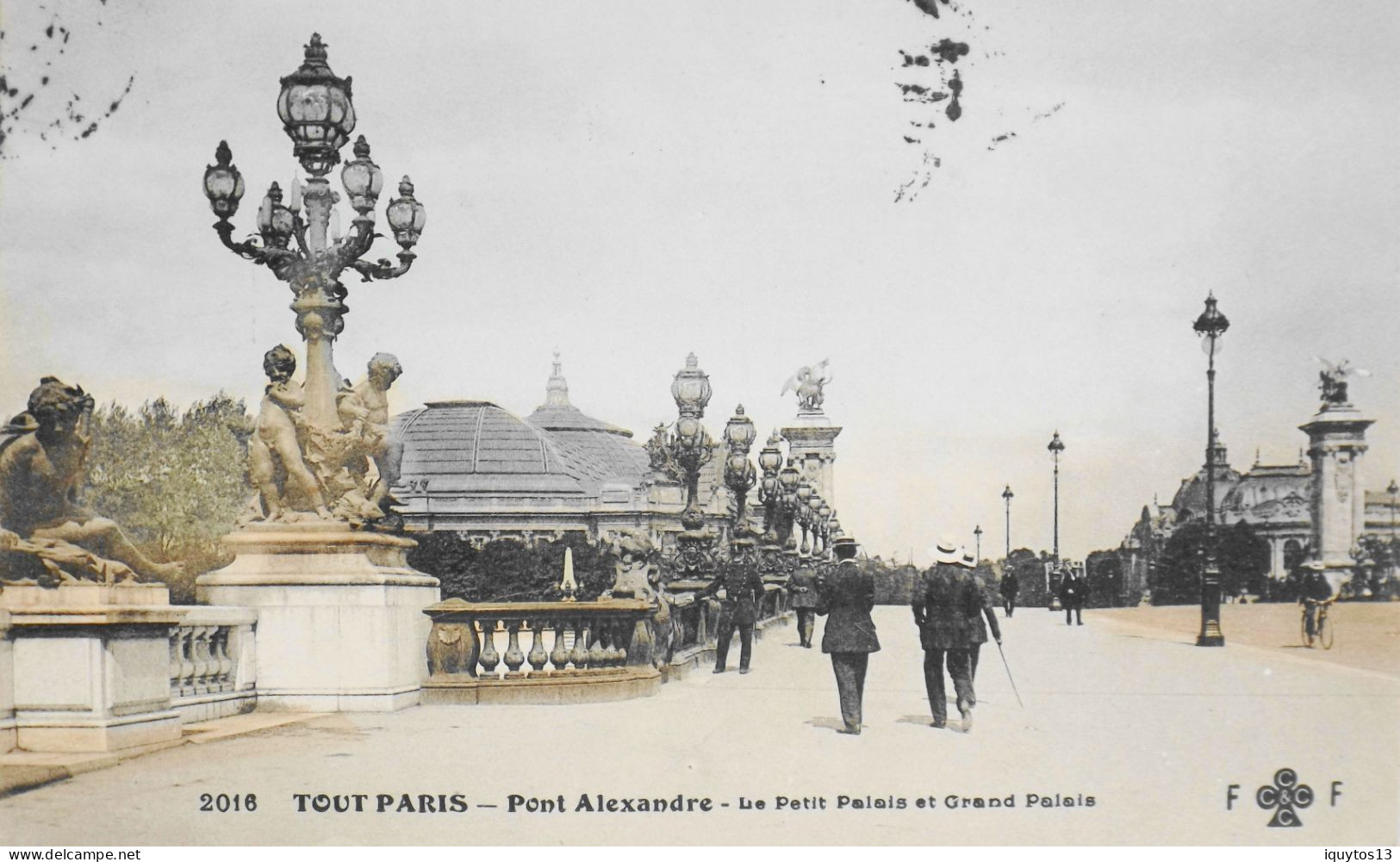 CPA. [75] > TOUT PARIS > N°2016 - Pont Alexandre - Le Petit Et Le Grand Palais - (VIIe Arrt.) 1910  Coll. F. Fleury - BE - District 07