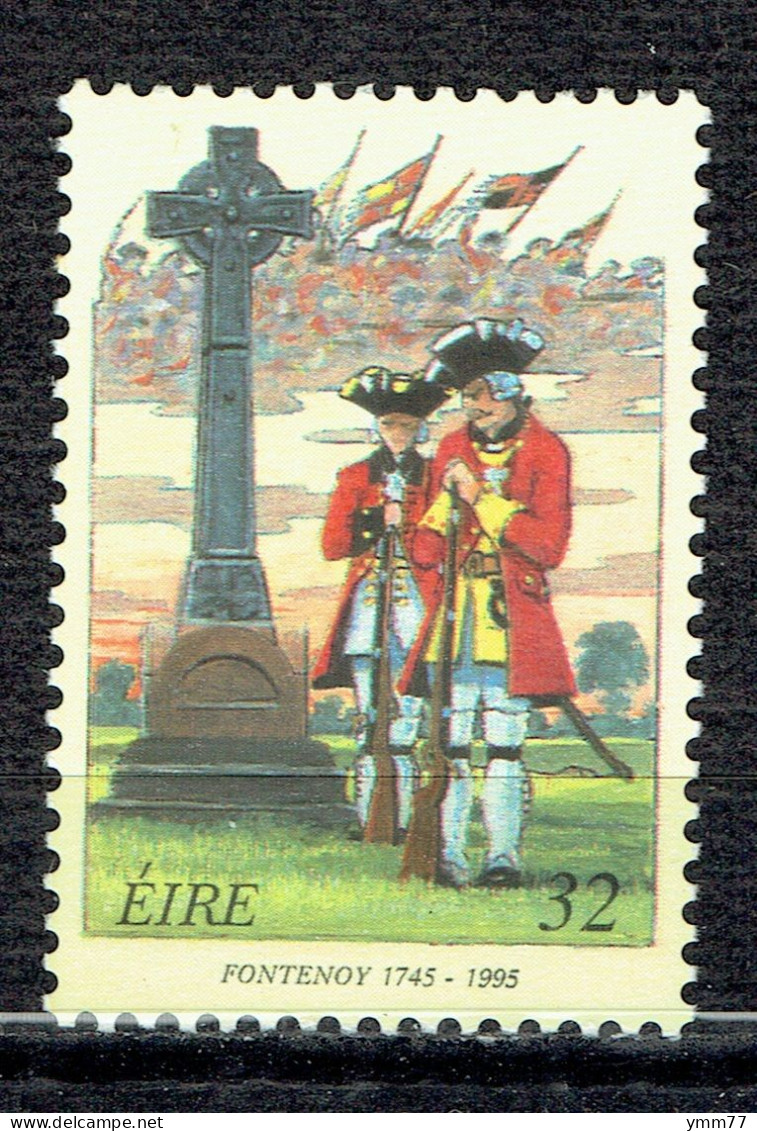 250ème Anniversaire De La Bataille De Fontenoy (émission Conjointe Avec La Belgique) - Unused Stamps