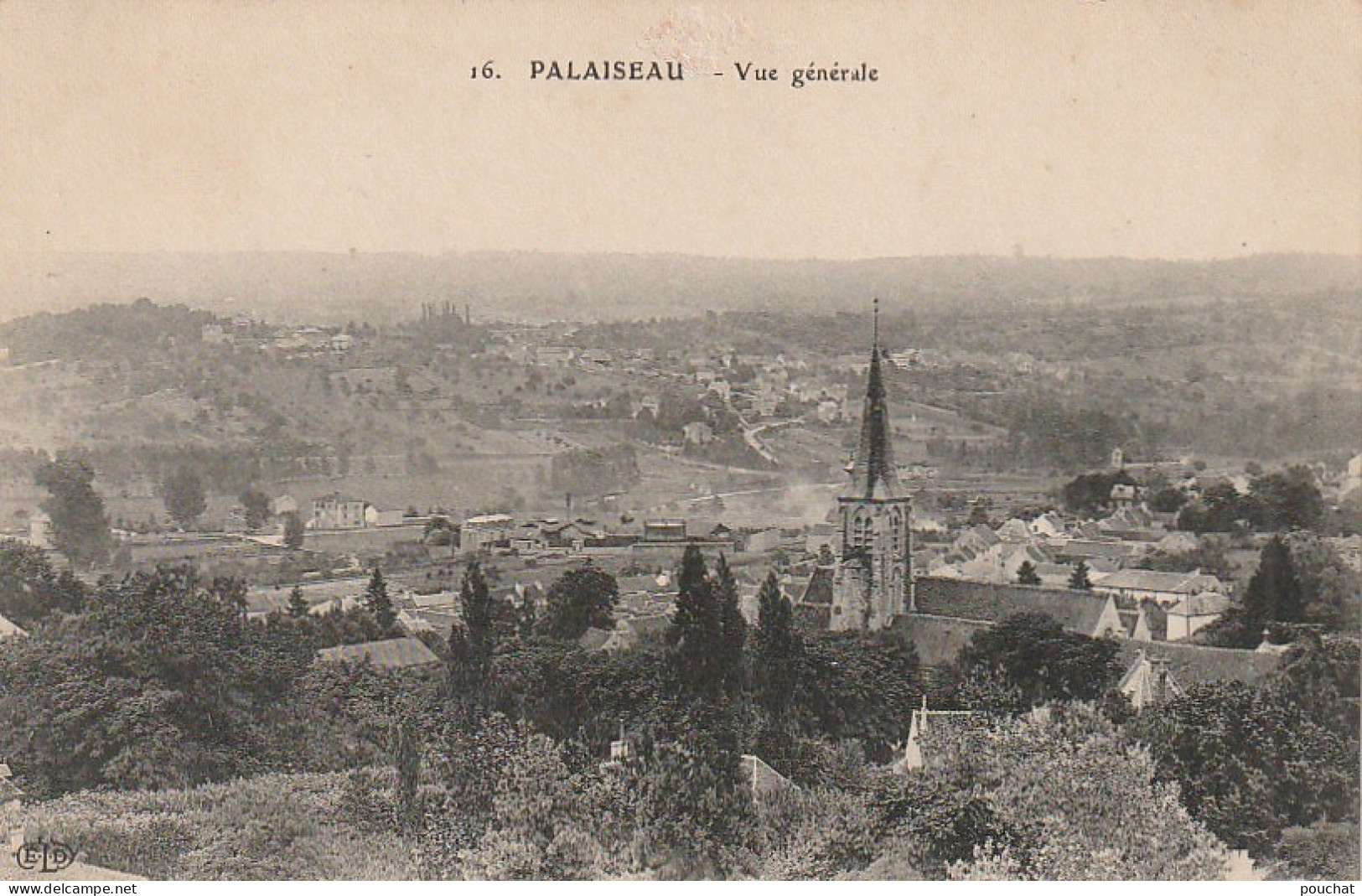 ZY 130-(91) PALAISEAU - VUE GENERALE - 2 SCANS - Palaiseau
