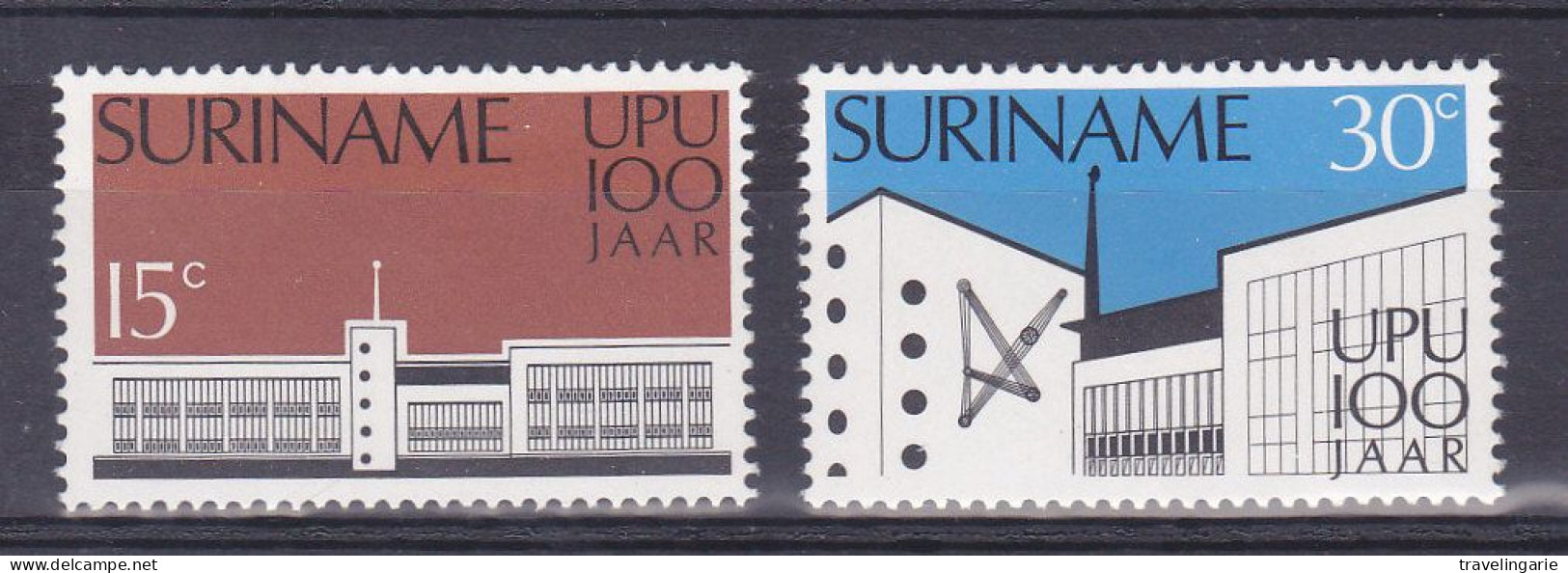Suriname 1974 Centenary UPU MNH/** - Suriname
