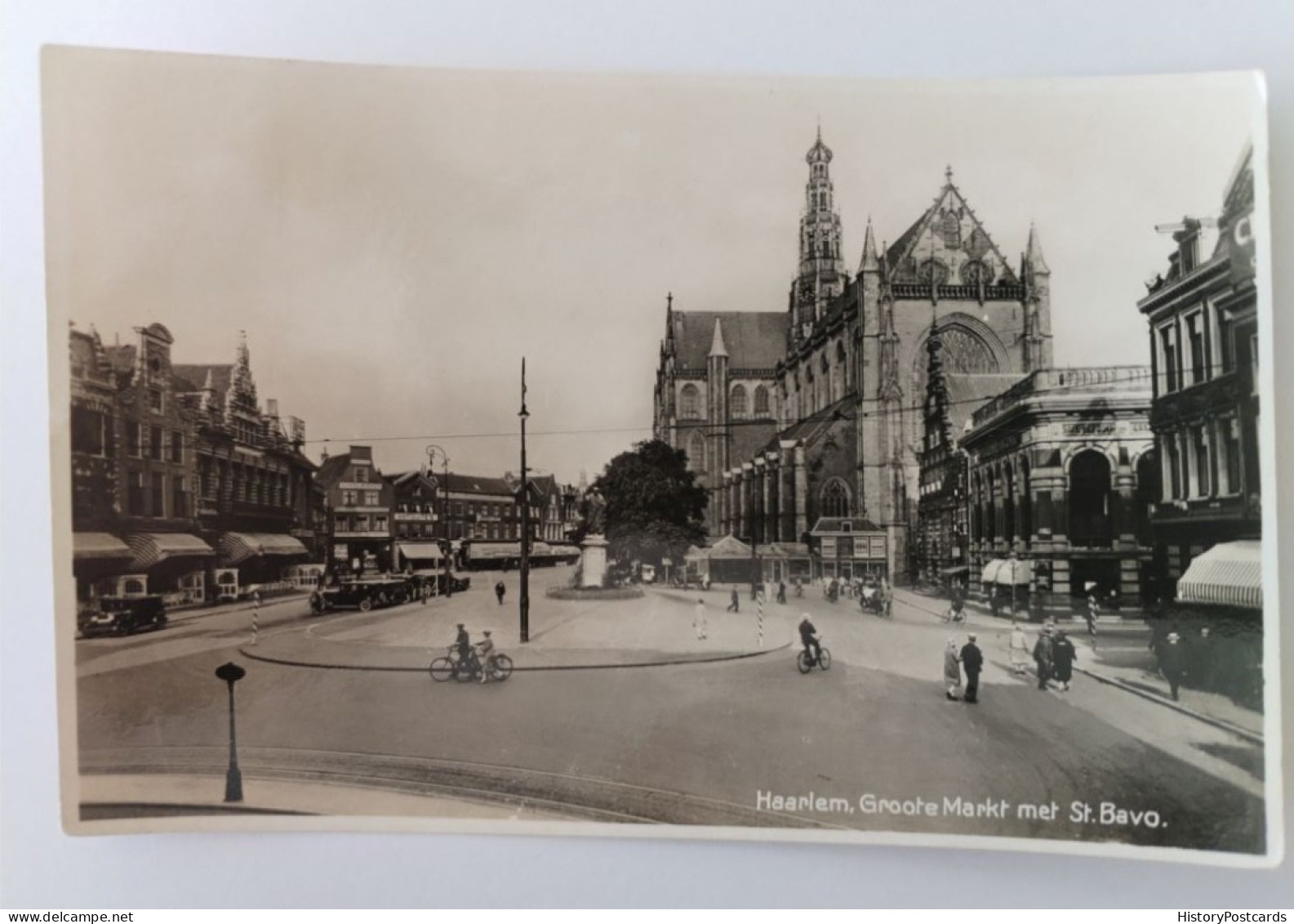 Haarlem, Groote Markt Met St. Bavo, 1930 - Haarlem