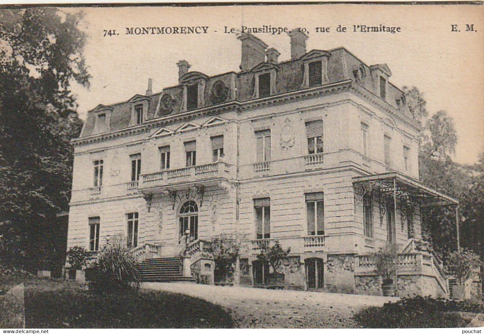 ZY 134-(95) MONTMORENCY - LE PAUSILIPPE - 2 SCANS - Montmorency