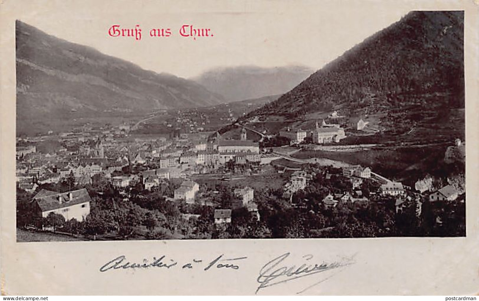 Schweiz - Coire (GR) Gruss Aus Chur - Verlag Unbekannt - Coira