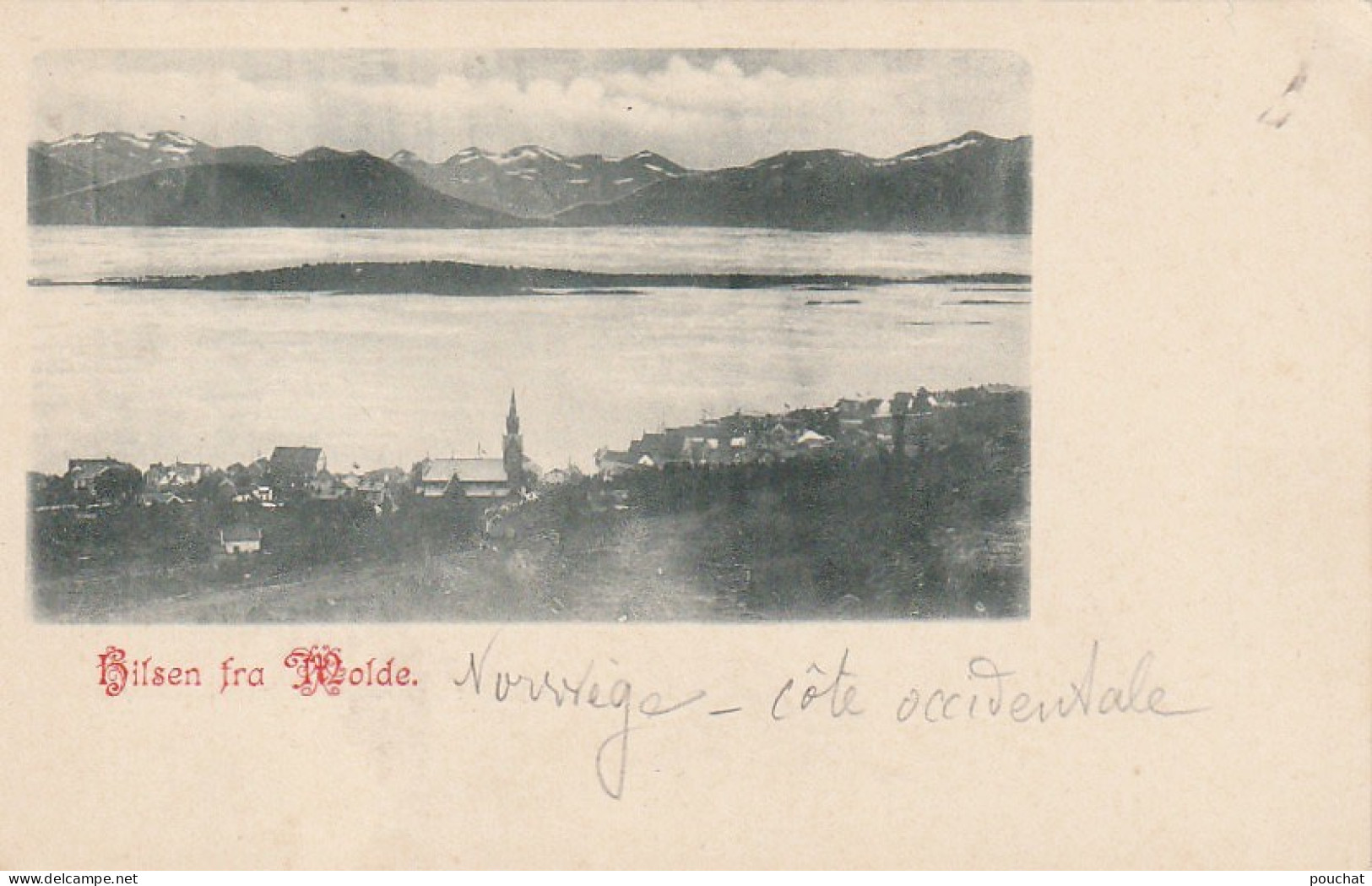 ZY 138- HILSEN FRA MOLDE ( NORWAY ) - 2 SCANS - Norvège